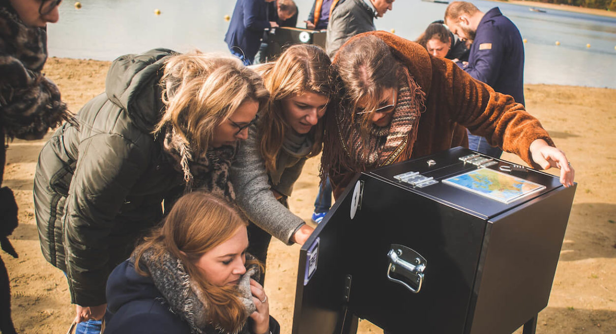 Mobiele escape room activiteit